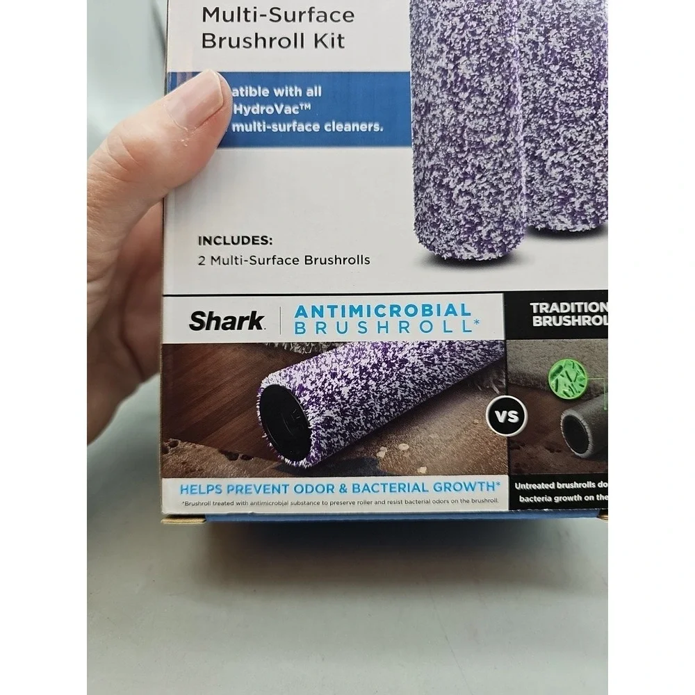 Shark HydroVac‎ Power Brushroll Kit 2-Pack Antimicrobial Multi-Surface
